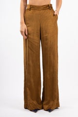 Bamboo Corduroy Bell-bottom Trousers